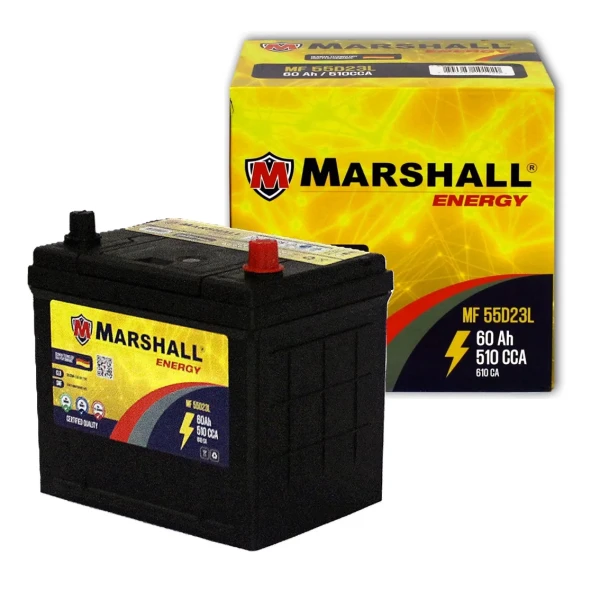 Bateria Marshall 60ah 550cca + Lado Derecho ( - + )